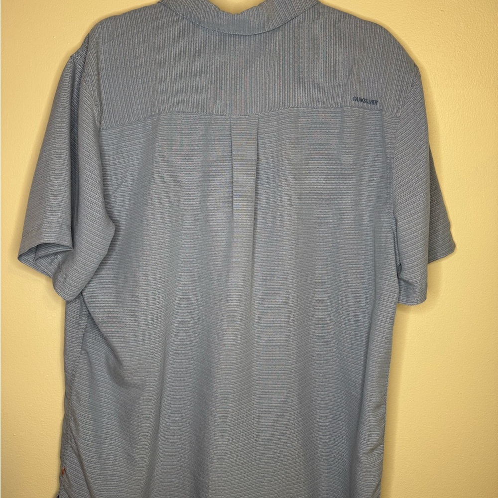 Quiksilver Blue Men's Shirt - Picture 2 of 4